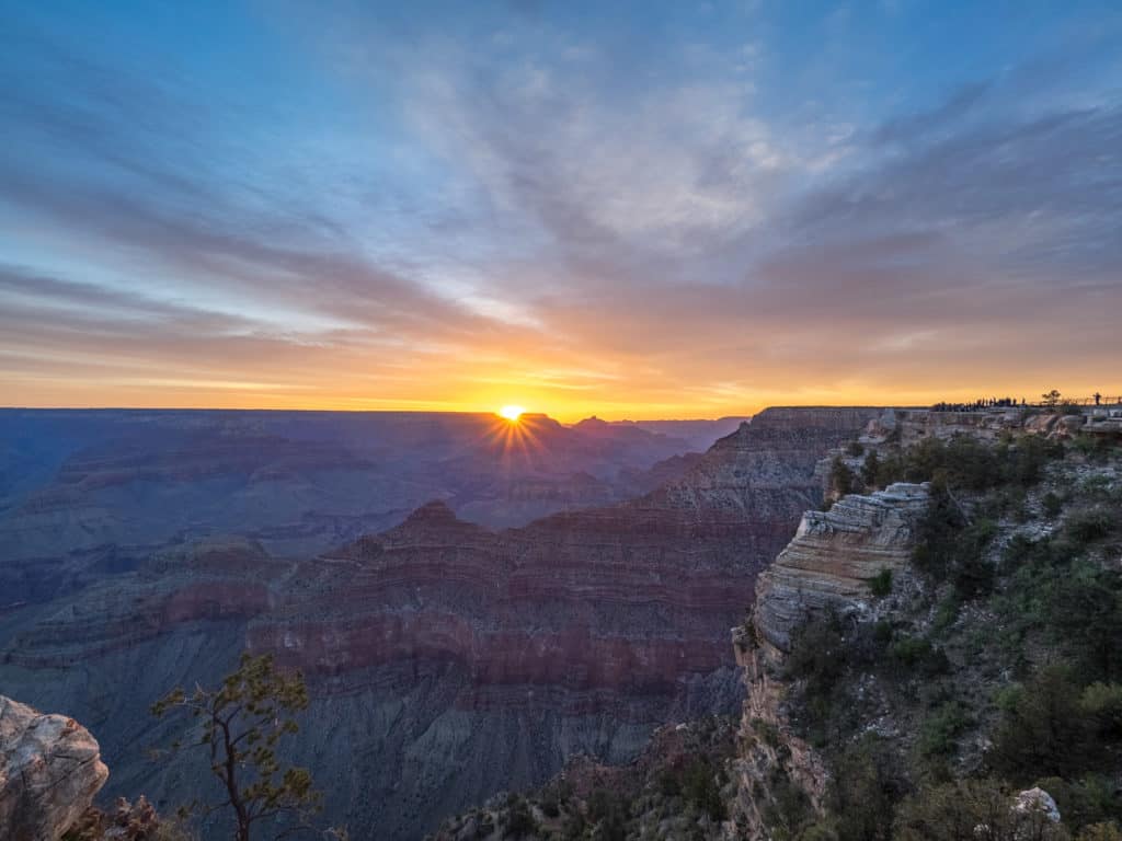 Mather Point at Sunrise