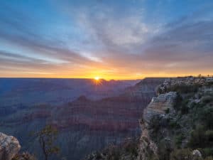 Mather Point at Sunrise