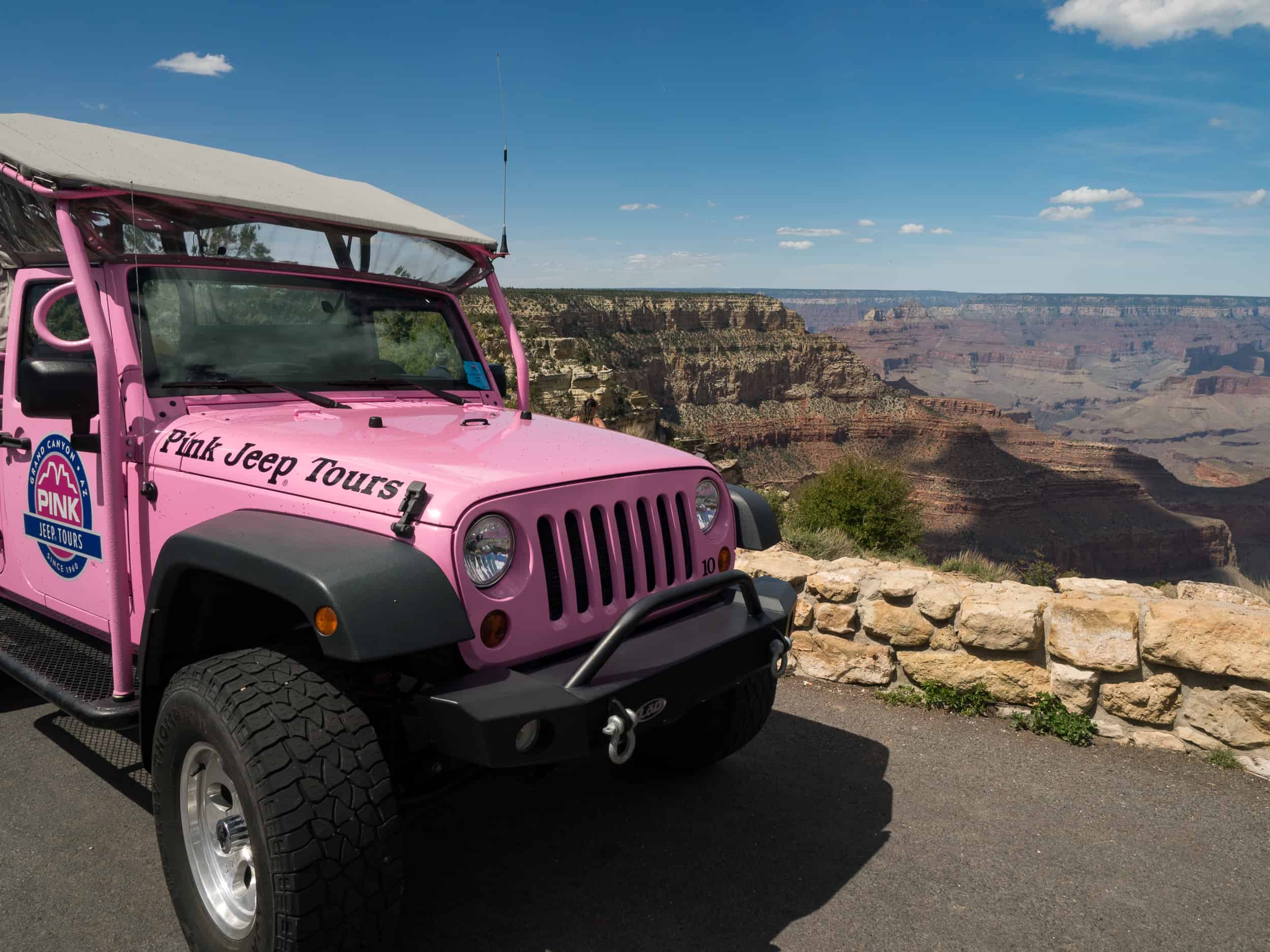 pink jeep tour to grand canyon