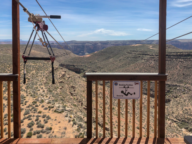 Grand Canyon Attraction West Zip Line IMG_1113